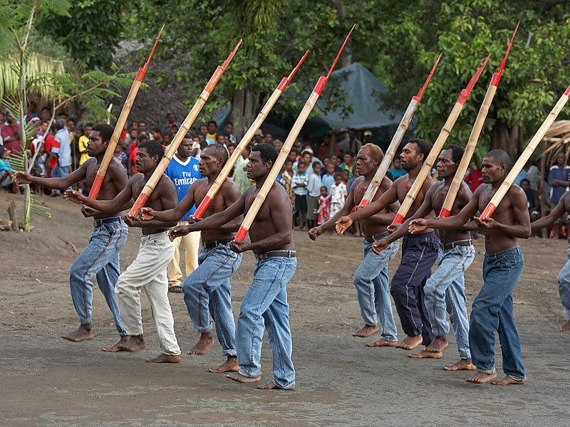 Vanuatu, an island country in the Pacific Ocean, has a cargo cult that survives to this day.